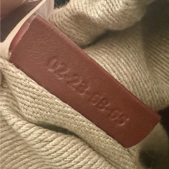 Chloe Woody Small Mifuko Basket Bag in Fair Trade Paper Embellished with Linen - Picture 4 of 5